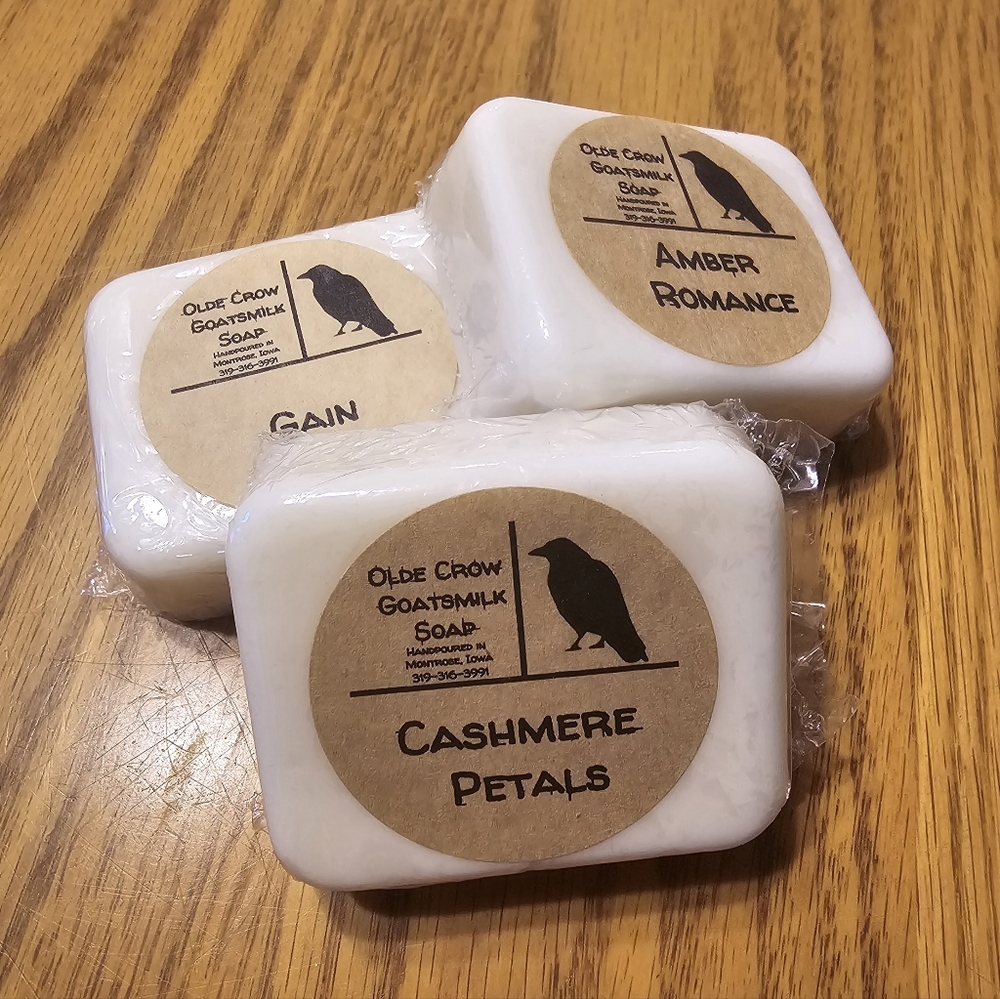 2pk. Caramel Apple goatsmilk soap